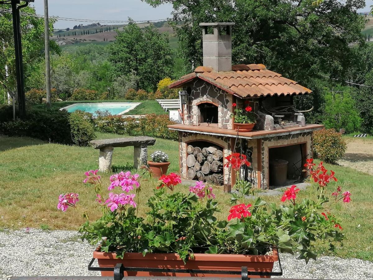 Agriturismo La Poderina Bagno Vignoni Exterior foto